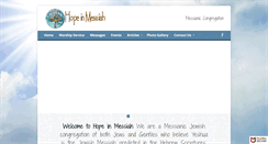 Desktop Screenshot of hopeinmessiah.org